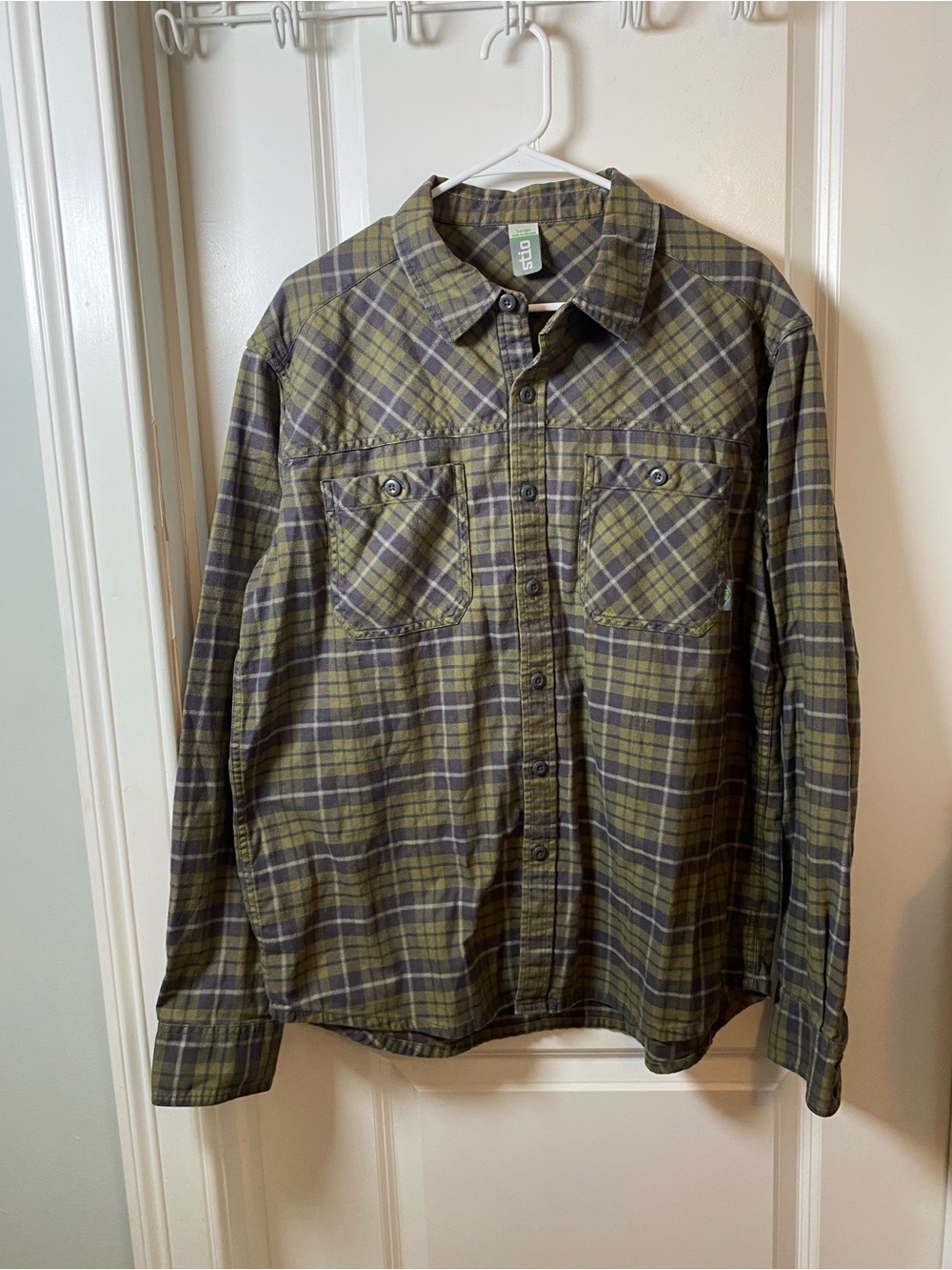 Stio Flannel Buttonup Plaid Long Sleeve Shirt